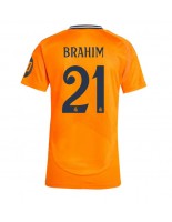 Real Madrid Brahim Diaz #21 Venkovní Dres pro Dámské 2024-25 Krátký Rukáv